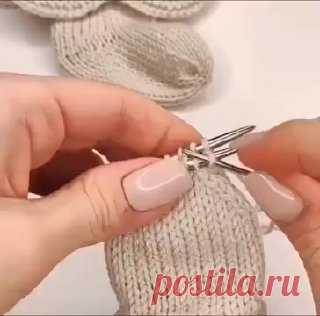 Ручки вяжут и шьют | Вязание и рукоделие Как закрыть носочки
