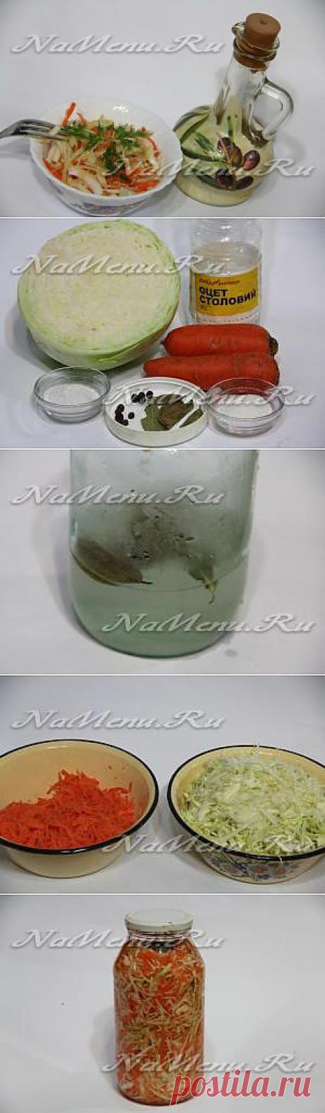 Быстрая маринованная капуста