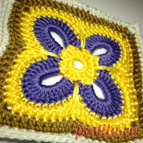 Free Crochet Patterns: Free Crochet Granny Square Motif Patterns