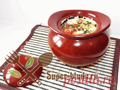 Рыба в горшочке с картофелем | Рецепты блюд в горшочках