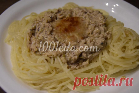Спагетти Барские - Макароны от 1001 ЕДА вкусные рецепты с фото!