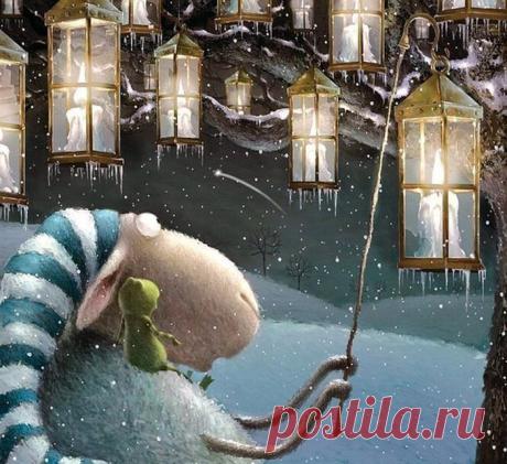 Милые и добрые детские иллюстрации Роба Скоттона