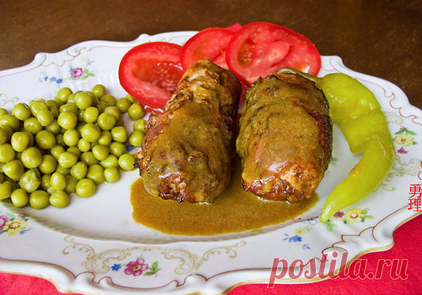 «Причмокивая» от удовольствия:) Свинина, фаршированная курагой и луком — Вкусные рецепты