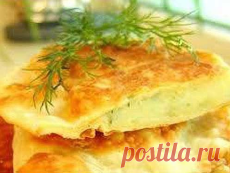 Чебуреки с картошкой и сыром