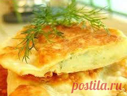 Чебуреки с картошкой и сыром
