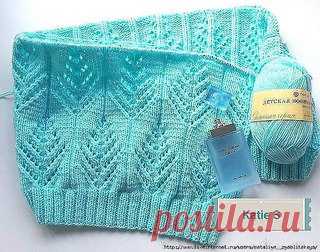 Узор ёлочкой Екатерины Семёновой. Схема