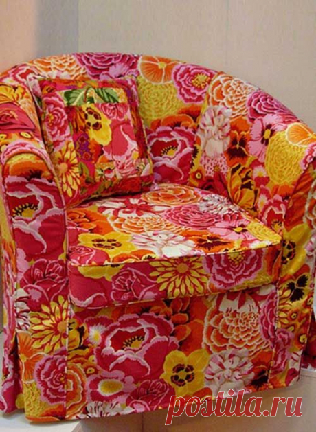 Free Sewing Pattern and Tutorial - Loose Armchair Cover