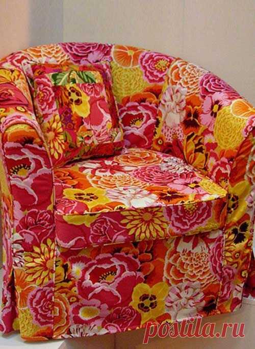 Free Sewing Pattern and Tutorial - Loose Armchair Cover