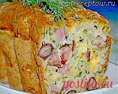Закусочный пирог | Сайт рецептов