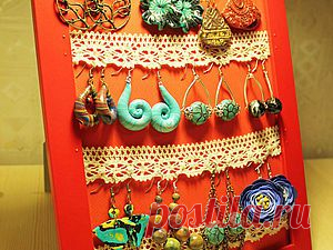 Подставка для украшений за 10 минут - Ярмарка Мастеров - ручная работа, handmade