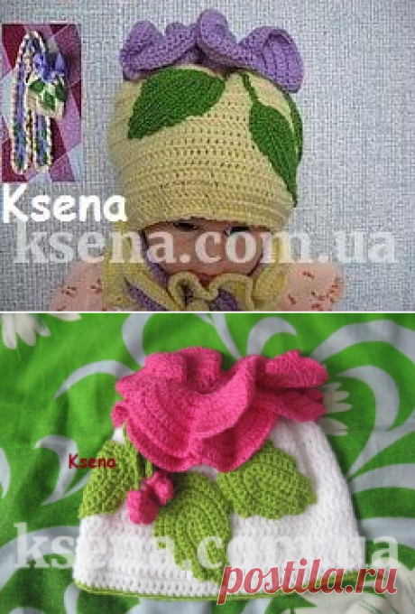 Шапка с дыркой на макушке - Ksena