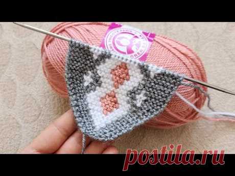 İki şiş dikişsiz kilim desenli patik ✅️ #ikişişpatik ✅️ @divapatik