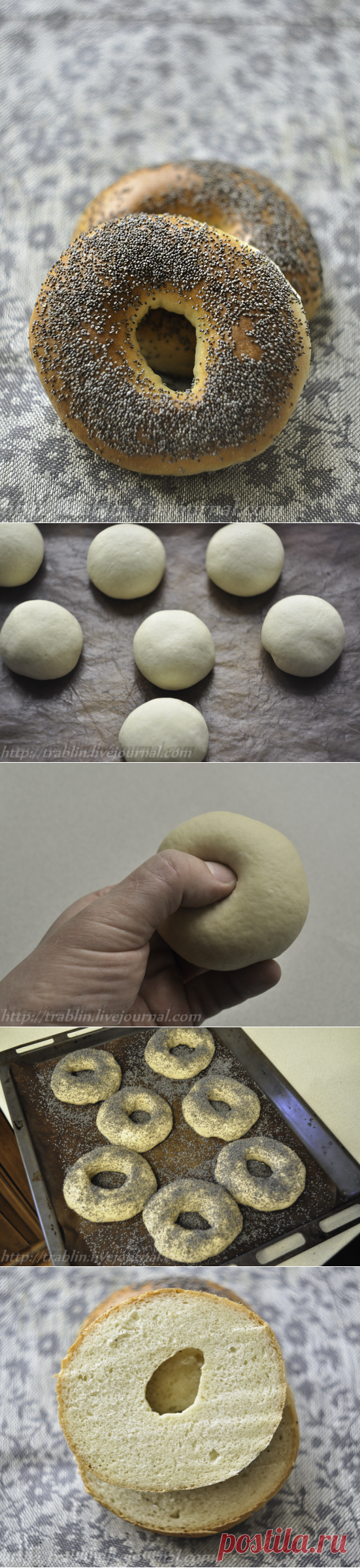 Бублик маковый из пшеничной муки в/с - Записки кулинарного озорника