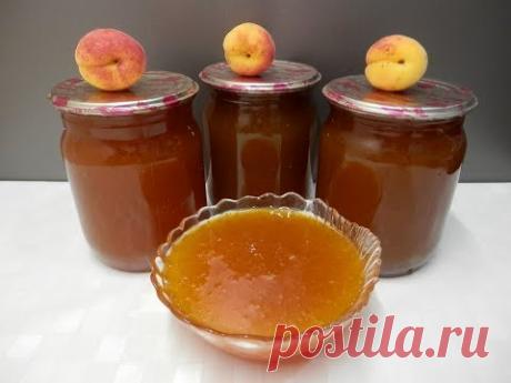 Густое Абрикосовое Варенье (повидло) Простой Рецепт на зиму