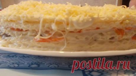 Селедочный торт затмит шубу — Чудо поваренок