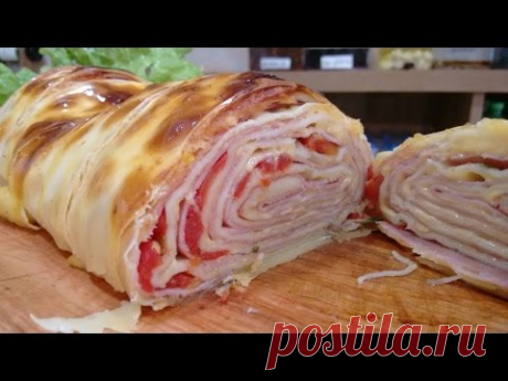 ROCAMBOLE COM MASSA DE PASTEL - DIA A DIA COM DALIZA