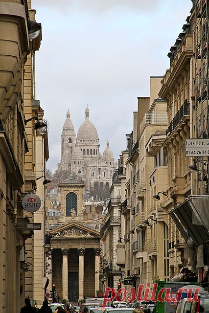 Looking Towards Montmartre, Paris  /  Фотографии от пользователя New York Habitat на flickr   |   Pinterest