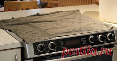 Узнав, зачем хозяйка накрыла плиту влажными полотенцами, ты побежишь на кухню, чтобы сделать — FunnyReps