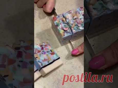 Soap cutting #shorts