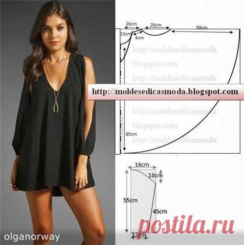7 простейших выкроек. Из интернета