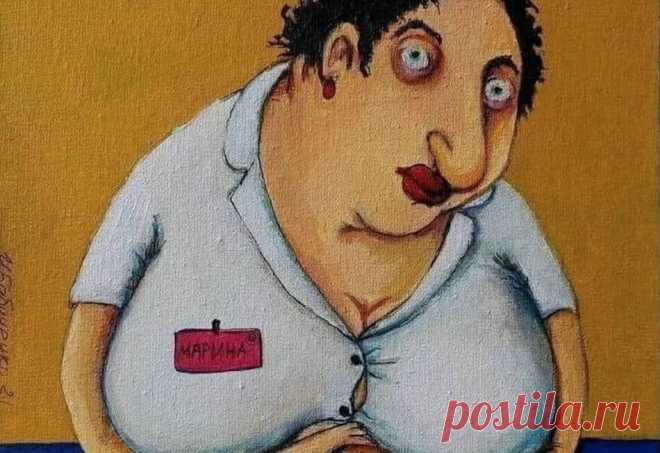 Тете Фене привезли рыбу. — Шо ты мине привез? Это что, бички? Это воши! Это жеж продавать надо с лупой!