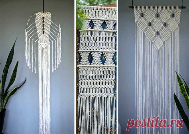 100 Macramés tendances pour sublimer votre Déco ! - Escale Design & DECO