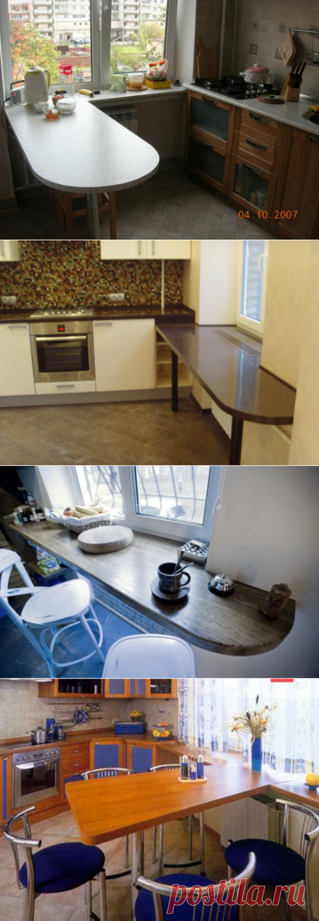 Идеи для подоконника на кухне