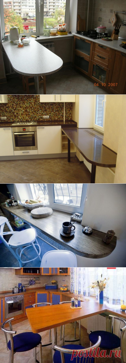 Идеи для подоконника на кухне