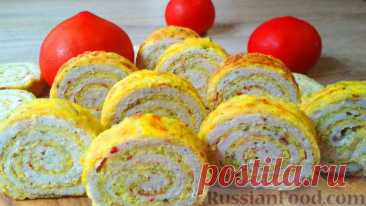 Капустный рулет с мясом