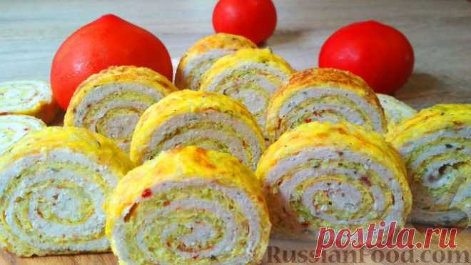 Капустный рулет с мясом