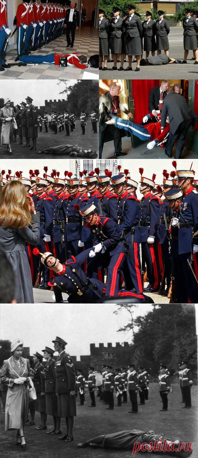 Обмороки военных на официальных церемониях : НОВОСТИ В ФОТОГРАФИЯХ