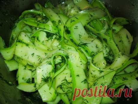 Кабачки маринованные закусочные