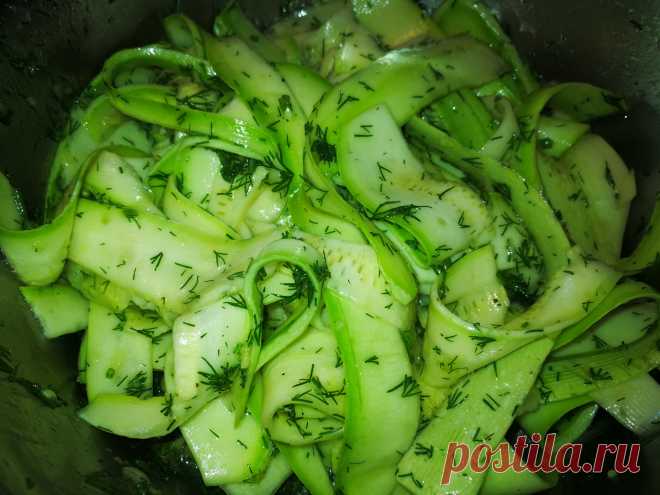 Кабачки маринованные закусочные