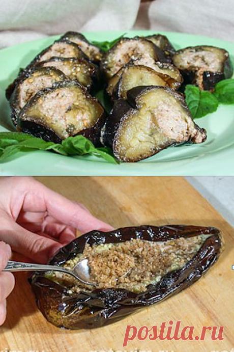Запеченные баклажаны с орехами | Рецепты моей мамы