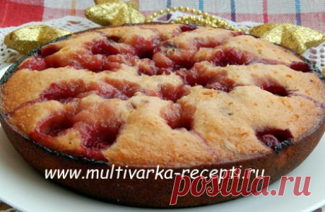 Пирог со сгущенкой в мультиварке