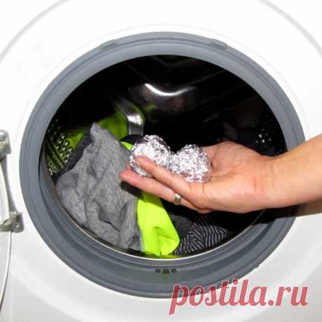 Bolas de papel aluminio en la lavadora ¿para que sirven?
