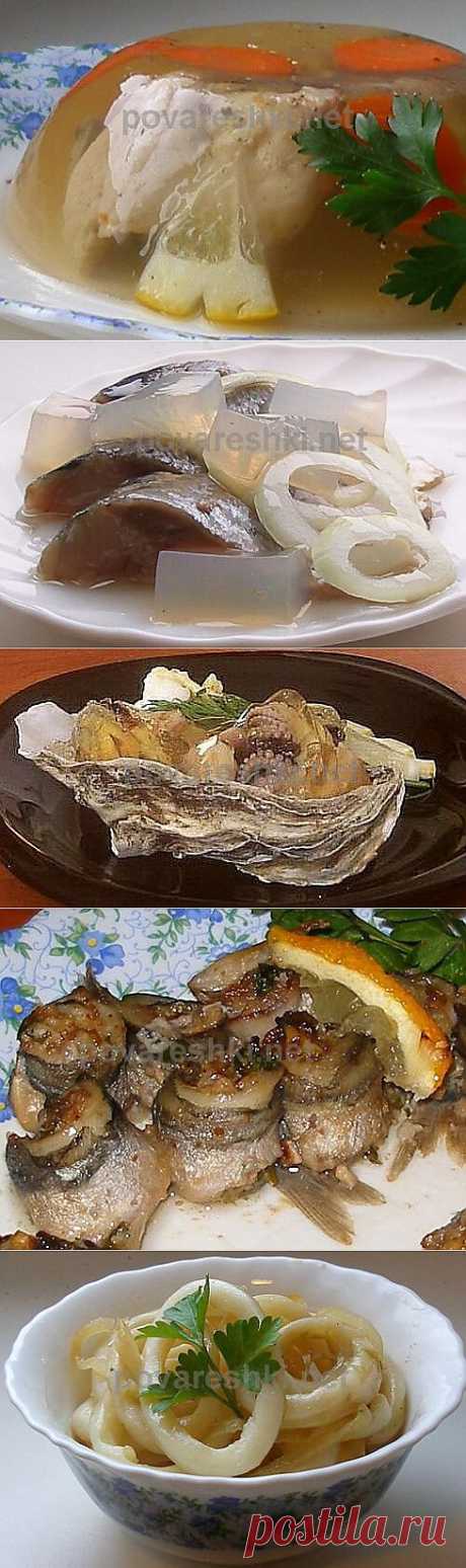 Закуски рыбные и с морепродуктами