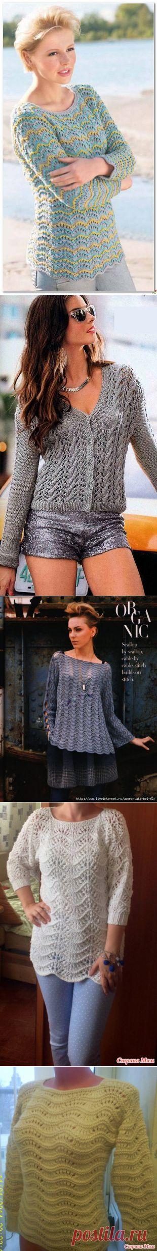 Подборочка кофточек - Вязание спицами - Страна Мам