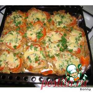 Свинина, запеченная с помидорами и сыром - кулинарный рецепт