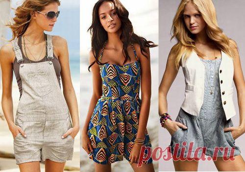 Выкройки летних комбинезонов и шорт