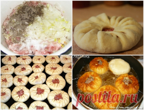 Вкусные беляши из пушистого дрожжевого теста