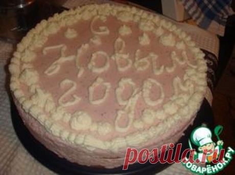 Бисквитный торт-суфле с клубникой - кулинарный рецепт