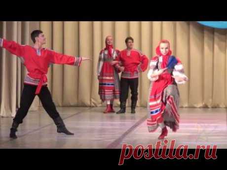 Пляска Архангельской области «Через речку реченьку»