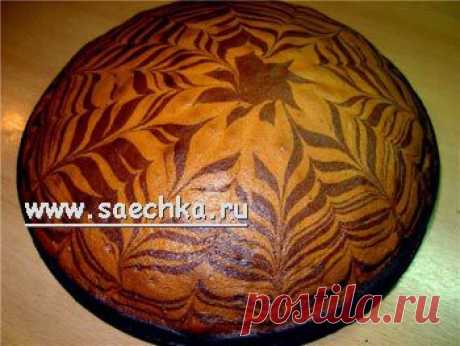 Кекс "Зёбра" | рецепты на Saechka.Ru