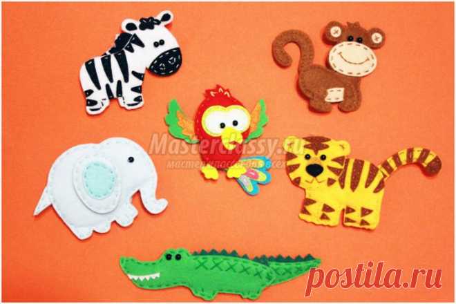 Мастер-класс. Дидактическая игра из фетра. Чей хвост?