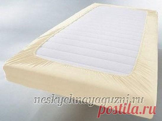 ​Шьем правильно простыни на резинке