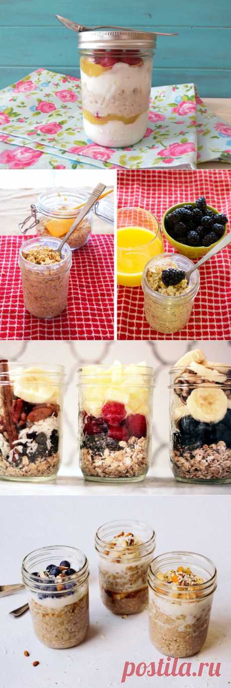 Овсянка в банке: секреты приготовления + 3 рецепта - KitchenMag.ru