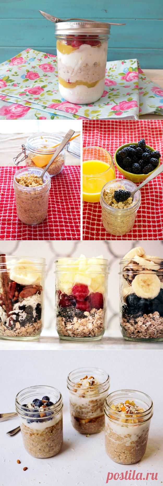 Овсянка в банке: секреты приготовления + 3 рецепта - KitchenMag.ru