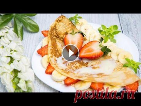 45 САМЫХ ВКУСНЫХ НАЧИНОК ДЛЯ БЛИНОВ | Вкуснее этих блинов нет В этом ролике собраны 45 начинок для блинов. С ягодами и фруктами, мясные, с овощами и грибами, рыбок и морепродуктами, творогом и сыром. На любой вку...