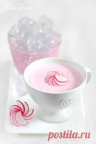 Студена супа с репички